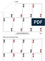 Playing Card Template PDF