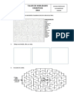 Taller de Habilidades Cognitivas 1