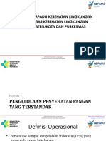 Materi 5 Pengelolaan Penyahatan Pangan Yang Terstandar Orientasi Terpadu 2017-24 Mar 17