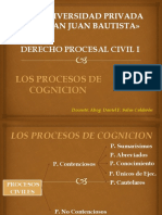 Derecho Procesal Civil I - Sesion I