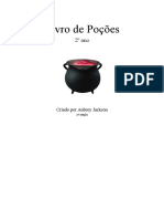 Livro de Poções - 2º Ano