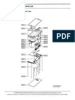 Exploded View and Parts List