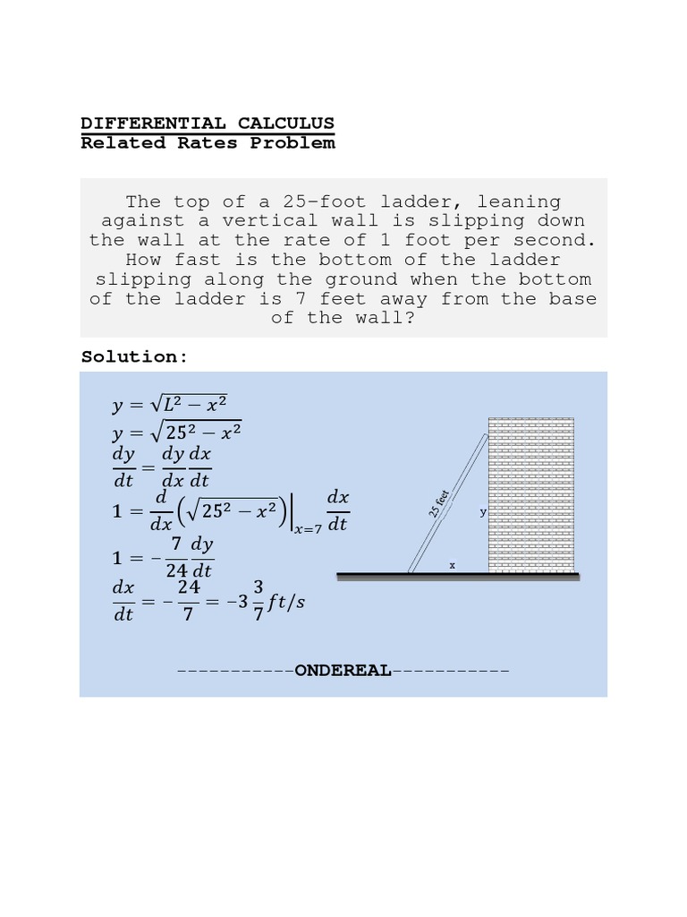 Ladder Rate of Descent Calculation | PDF