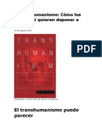 El Transhumanismo