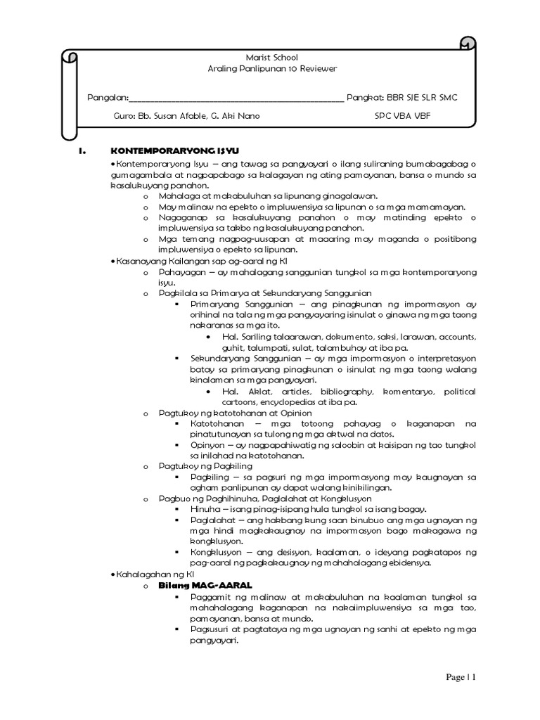 Araling panlipunan 10 pdf image