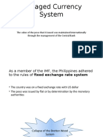 Managed Currency System Report