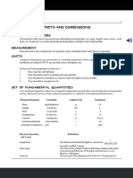 Units , Dimension and Vectors