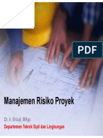 Manajemen Risiko Proyek PDF