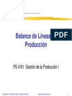 Balance de Lineas PDF