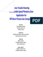 Noise Trouble Shooting On A Variable Speed Planetary Gear Application