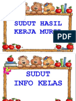 Sudut Hasil Murid