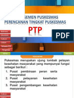 Perencanaan Tingkat Puskesmas