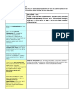 text revision template sem 1 exam