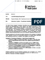 Heme SF Transfusion Guidelines