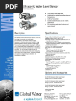 WL705 Ultrasonic Water Level Sensor