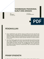 Teori Perkembangan Psikososial Menurut Erik Erikson