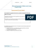 Option 2 Assessment - Full Short Answer Assessment CHCPRT001 Identify and Respond To Children and Young People at Risk (5th Ed) Oct 2016