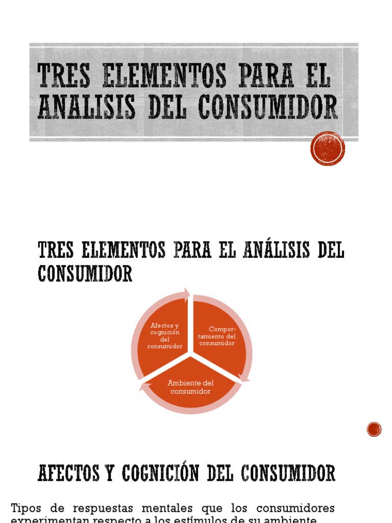 Análisis del Comportamiento del Consumidor | PDF | Los consumidores ...