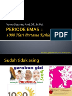 Pentingnya Stimulasi Pada 1000 Hari Pertama Kehidupan Untuk Kecerdasan - Ibu Vonny, A.md - OT, M.psi