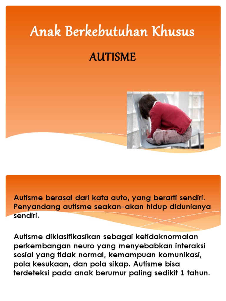 Memahami Autisme dan Penanganannya | PDF | Pengembangan Diri | Gaya Hidup