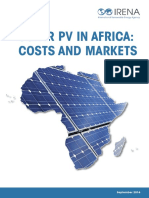 IRENA Solar PV Costs Africa 2016