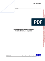 SNI-2417-2008 - Cara Uji Keausan Agregat Dengan Mesin Abrasi Los Angeles PDF