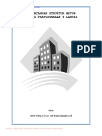 Data Perancangan Struktur Beton Perpustakaan 4 Lantai PDF