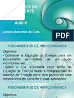 Fenômenos de transporte - Equações de energia e vazão