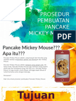 Membuat Pancake Mickey Mouse