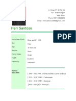 CV Heri Santoso