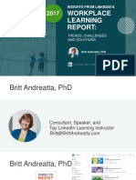 Workplace Learning Report:: Insights From Linkedin'S