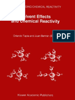 Solvent Effects and Chemical Reactivity