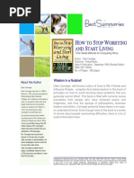 HowtoStopWorryingandStartLiving BEST