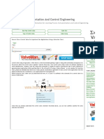 How To Size A Control Valve For Liquid and Gas Applications Usi PDF