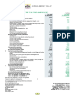 Cash Flow Statement Analysis