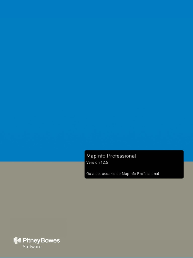 MapInfo Professional Manual Espanol PDF | PDF