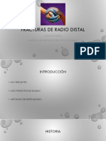 Fx de Radio Distal