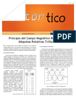 2015 JUL - Principio Del Campo Magnetico Rotatorio en Maquinas Trifasicas PDF
