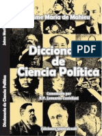 De Mahieu Jacques - Diccionario de Ciencias Política
