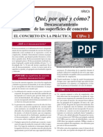 Descascaramiento de Las Superficies de Concreto PDF