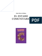 De Mahieu Jacques - El Estado Comunitario