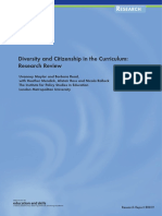 Diversity and citizenship in the curriculum