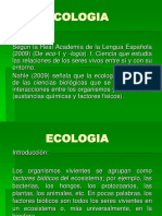 Ecologia Definicion
