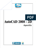 Apostila AutoCAD 2008 - 2D