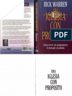 208 Rick Warren - Una Iglesia Con Proposito PDF