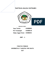 Analisa Sampel Secara Kromatografi Kertas