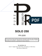 PR Solo250 Manual 479520