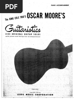 Oscar Moore Guitaristics | PDF