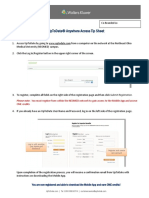 UpToDate Anywhere Tip Sheet