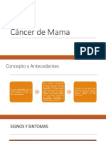 Cancer de Mama y Prostata